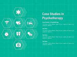Case Studies In Psychotherapy Ppt Powerpoint Presentation File Objects