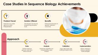 Case Studies In Sequence Biology Achievements PPT Graphics ACP