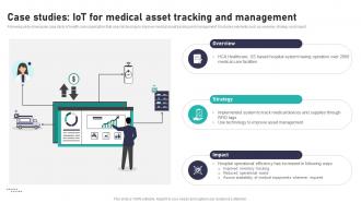 Case Studies IoT For Medical Asset Tracking Impact Of IoT In Healthcare Industry IoT CD V