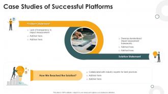 Case Studies Of Successful Platforms PPT Template