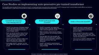 Case Studies On Implementing Auto Auto Gpt Autonomous Gpt 4 Experiment Explained ChatGPT SS