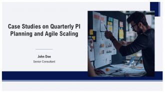 Case Studies On Quarterly PI Planning And Agile Scaling PPT Slides AT