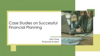Case Studies On Successful Financial Planning PPT Template AT