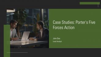 Case Studies Porters Five Forces Action PPT Guidelines AT