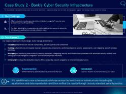Case study 2 banks cyber security infrastructure intelligent infrastructure