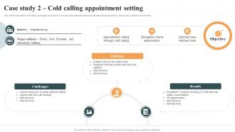 Case Study 2 Cold Calling Optimizing Cold Calling Process To Maximize SA SS