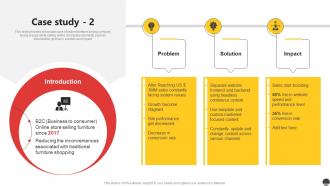 Case Study 2 E Commerce Company Profile Ppt Pictures CP SS PPT Presentation