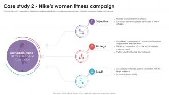 Case Study 2 Nikes Women Fitness Campaign Social Media Management DTE SS
