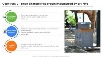 Case Study 2 Smart Bin Monitoring System Role Of IoT In Enhancing Waste IoT SS