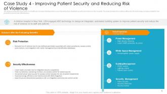 Case study 4 improving patient security digital infrastructure to resolve organization issues