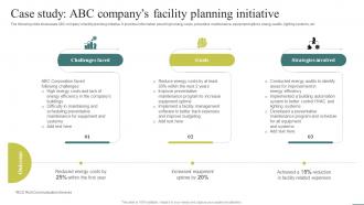 Case Study ABC Companys Facility Optimizing Facility Operations A Comprehensive