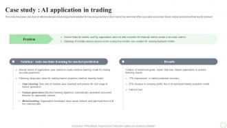 Case Study AI Application In Trading Revolutionizing Finance With AI Trends AI SS V