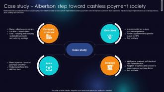 Case Study Albertson Step Toward Cashless Payment Society Enhancing Transaction Security With E Payment