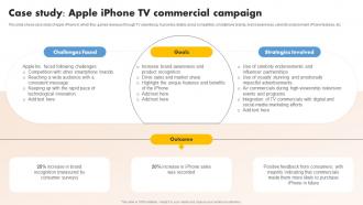 Case Study Apple Iphone Tv Commercial Media Planning Strategy A Comprehensive Strategy SS