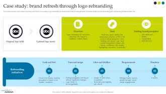 Case Study Brand Refresh Through Logo Rebranding Ultimate Guide For Successful Rebranding