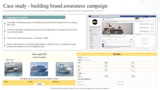 Case Study Building Brand Awareness Campaign Brand Personality Enhancement