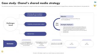 Case Study Chanels Shared Media Strategy The Ultimate Guide To Media Planning Strategy SS V