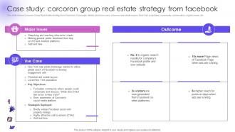 Case Study Corcoran Group Real Estate Strategy Utilizing Social Media Handles For Business
