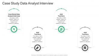 Case Study Data Analyst Interview In Powerpoint And Google Slides Cpb