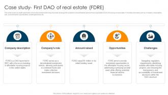 Case Study First DAO Of Real Estate FDRE Ultimate Guide To Understand ...