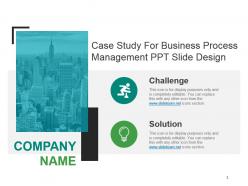 Case study for business process management ppt slide design