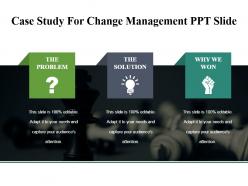 Case study for change management ppt slide
