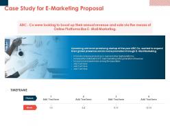 Case Study For E Marketing Proposal Ppt Powerpoint Presentation Styles Pictures