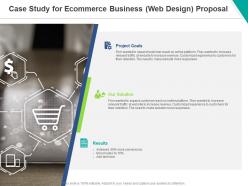Case study for ecommerce business web design proposal ppt powerpoint presentation file picture