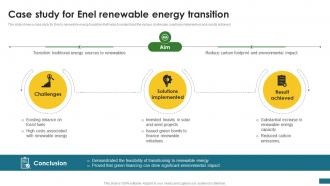 Case Study For Enel Renewable Energy Green Finance Fostering Sustainable CPP DK SS