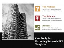 Case study for marketing research ppt template