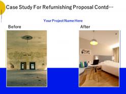 Case study for refurnishing proposal contd ppt powerpoint presentation