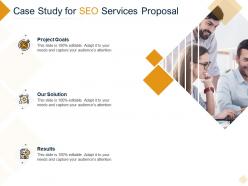 Case Study For SEO Services Proposal Ppt Powerpoint Presentation Summary Outline