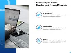 Case study for website development proposal template ppt powerpoint presentation summary