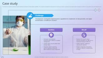 Case Study Health And Pharmacy Research Company Profile Ppt Themes