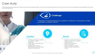 Case Study Healthcare Company Profile Ppt Powerpoint Presentation Diagram Images