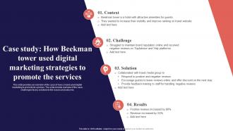 Case Study How Beekman Tower Used Digital Marketing Organization Function Strategy SS V