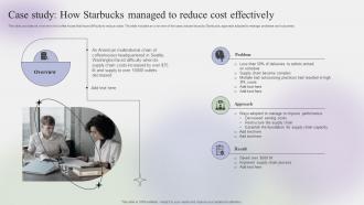 Case Study How Starbucks Managed To Reduce Steps To Create Effective Strategy SS V