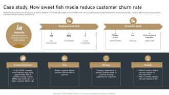 Case Study How Sweet Fish Media Reduce Effective Churn Management Strategies For B2B