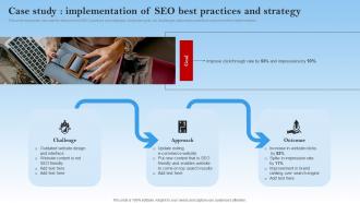 Case Study Implementation Of Seo Best Practices Electronic Commerce Management In B2b Business