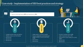 Case Study Implementation Of Seo Best Practices Strategy Online Portal Management In B2b Ecommerce