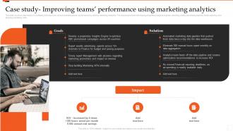 Case Study Improving Teams Performance Using Marketing Analytics Marketing Analytics Guide