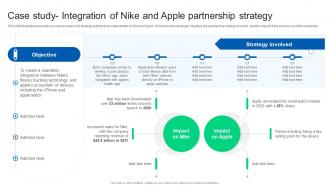 Case Study Integration Of Nike And Apple Partnership Formulating Strategy Partnership Strategy SS