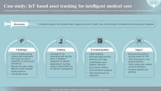 Case Study Iot Based Asset Tracking For Intelligent Implementing Iot Devices For Care Management IOT SS