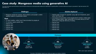 Case Study Mongoose Media Using Generative Ai Powered Marketing How To Achieve Better AI SS