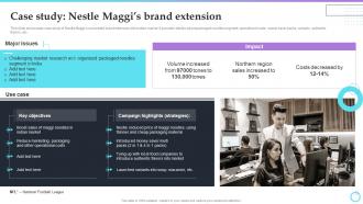 Case Study Nestle Maggis Brand Extension Brand Extension Strategy Implementation For Gainin