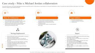 Case Study Nike X Michael Jordan Collaboration How Nike Created And Implemented Successful Strategy SS