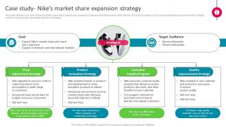 Case Study Nikes Market Share Expansion Strategy The Ultimate Market Leader Strategy SS