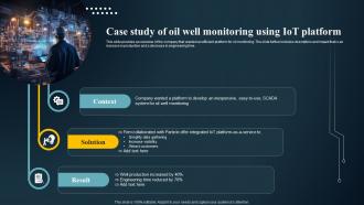 Case Study Of Oil Well Monitoring Using IoT Predictive Maintenance Guide IoT SS