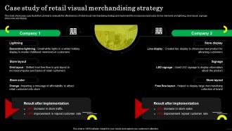 Case Study Of Retail Visual Merchandising Strategy Strategic Guide For Field Marketing MKT SS