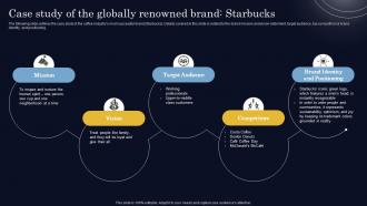 Case Study Of The Globally Renowned Brand Starbucks Steps To Create Successful